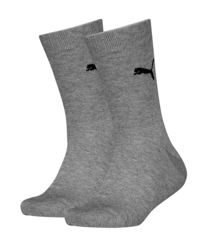 Puma Classic Socken 2er-Pack Kinder, Kleidung, Grau Grau