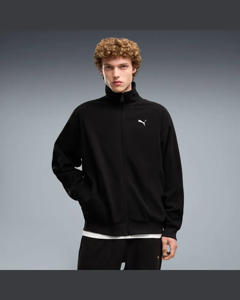Puma Essentials Elevated Relaxed Winter-Trainingsjacke Herren, Kleidung, Schwarz Schwarz