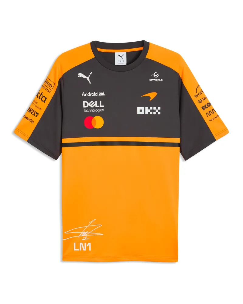 Puma x McLAREN RACING Replica Norris T-Shirt Herren, Accessoires Orange