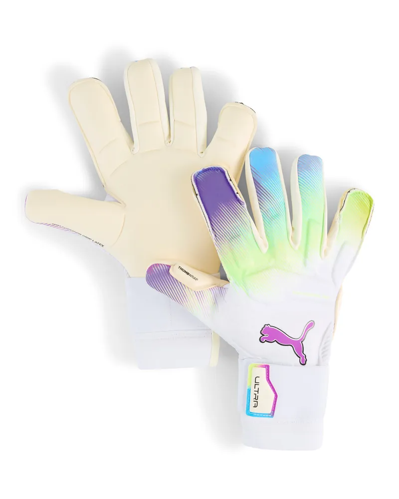 Puma ULTRA Ultimate BRILLIANCE Hybrid Torwarthandschuhe, Accessoires, Weiß Weiß