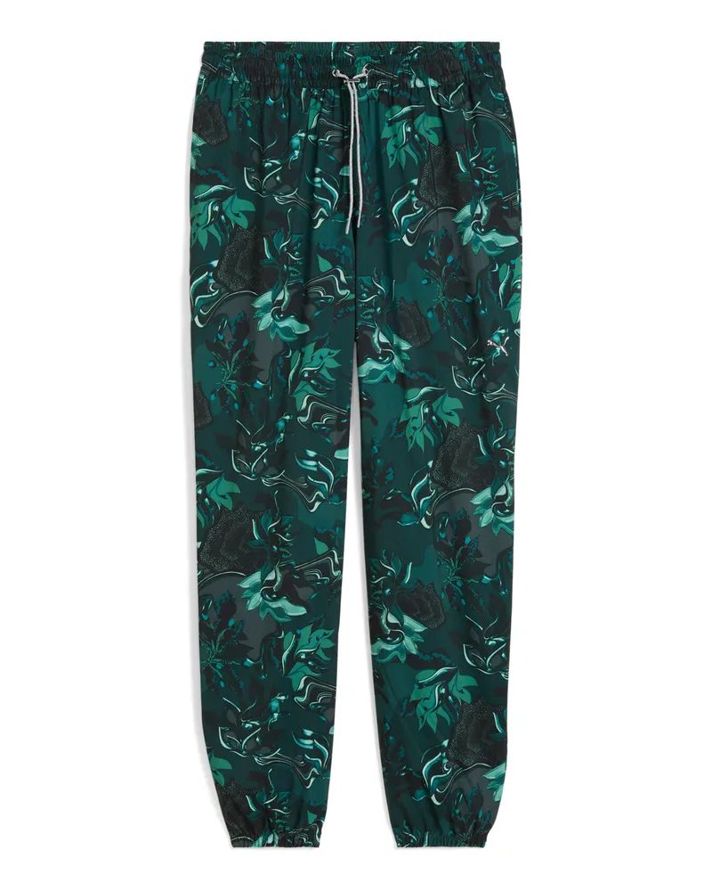 Puma GrÃ¼n TERRAINS Gewebte Jogginghose Damen, Accessoires Grã¼n