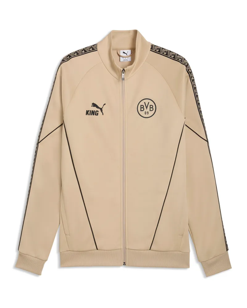 Puma Borussia Dortmund KING Anthem Jacke Herren, Accessoires Beige