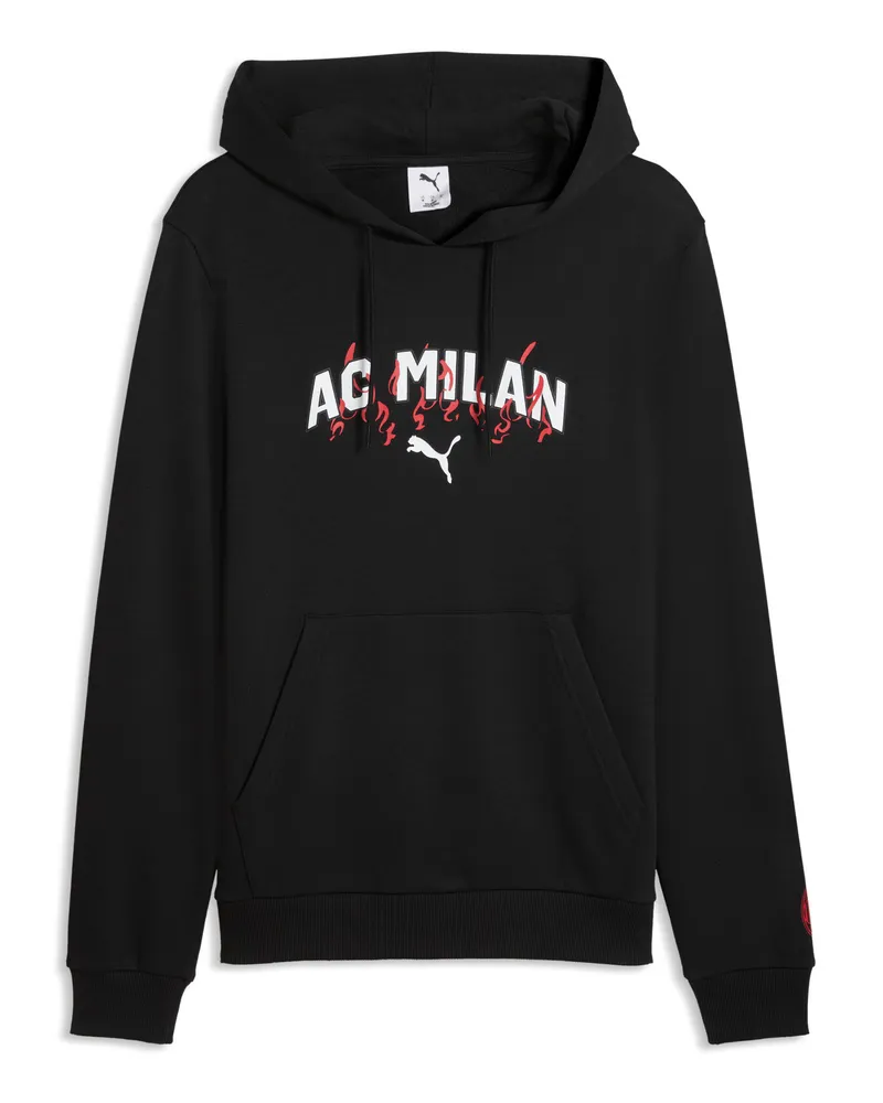 Puma AC Milan ftblCulture Hoodie Herren, Accessoires, Schwarz Schwarz