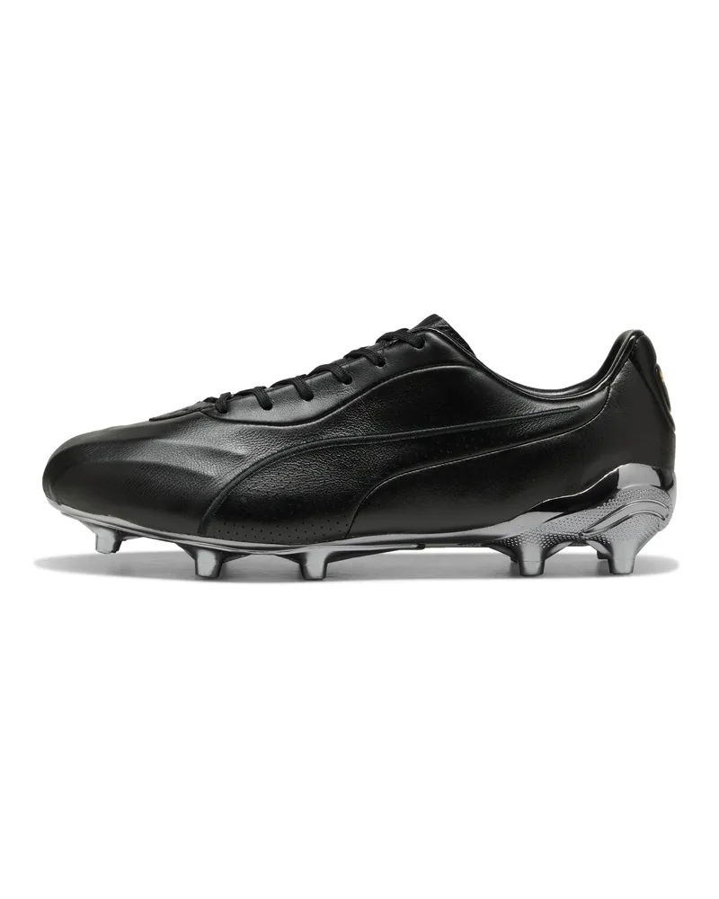 Puma KING PLATINUM FG/AG PANTERA NEGRA Fußballschuhe Unisex, Schuhe, Schwarz Schwarz