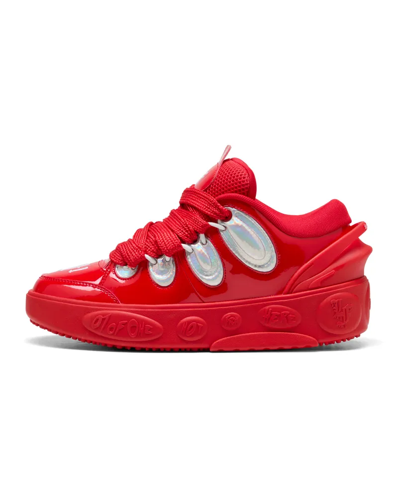 Puma LaFrancÃ© Rot Iridescent Sneakers Unisex, Schuhe Rot