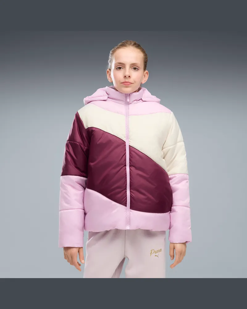 Puma Relaxed Steppjacke Teenager, Kleidung, Rosa Rosa