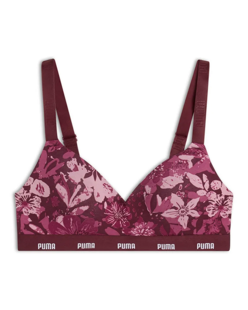 Puma Kurzes Top Damen (1er-Pack), Kleidung, Rot Rot
