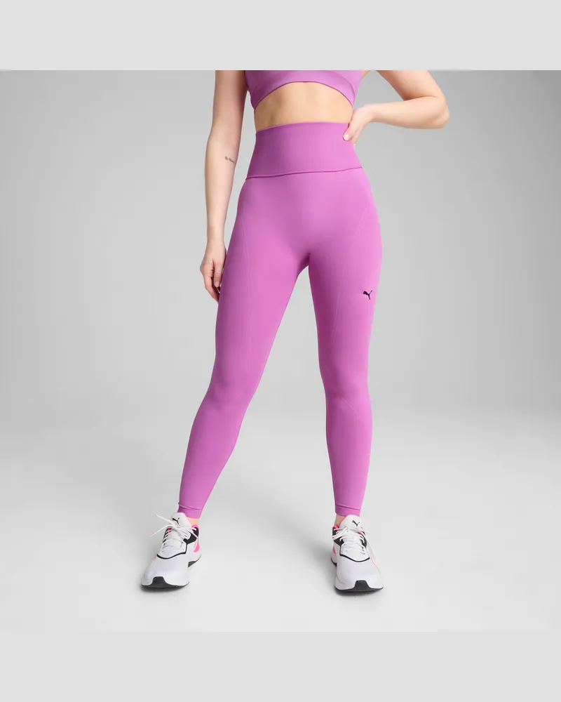 Puma SHAPELUXE Seamless Tights Damen, Kleidung, Lila Lila