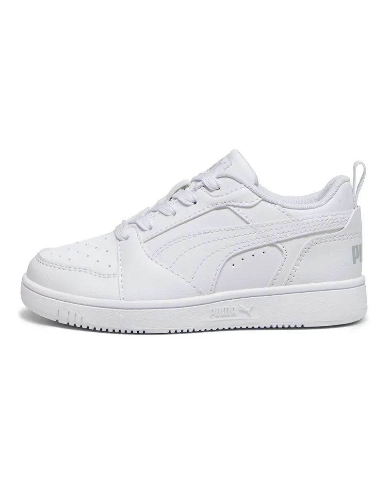 Puma Rebound V6 Lo Sneakers Kinder, Schuhe, WeiÃŸ Weiãÿ