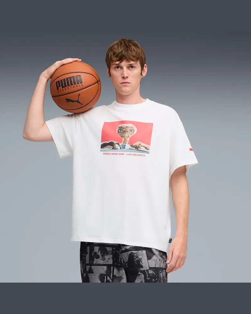 Puma x E.T. I Basketballshirt Herren, Kleidung, WeiÃŸ Weiãÿ