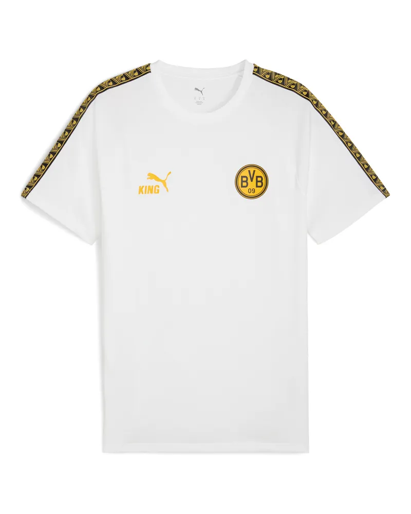 Puma Borussia Dortmund KING T-Shirt Herren, Accessoires, WeiÃŸ Weiãÿ