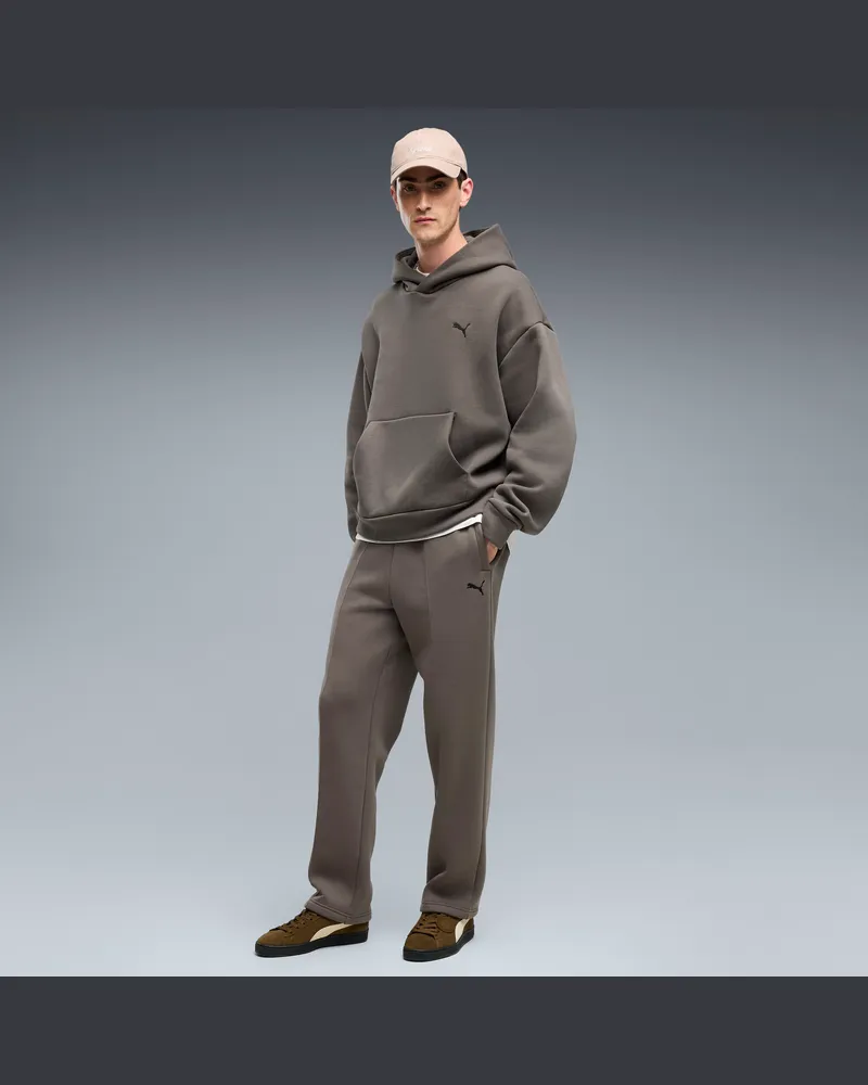 Puma Essentials Heavy Fleece Relaxed Sweathose Herren, Kleidung Beige