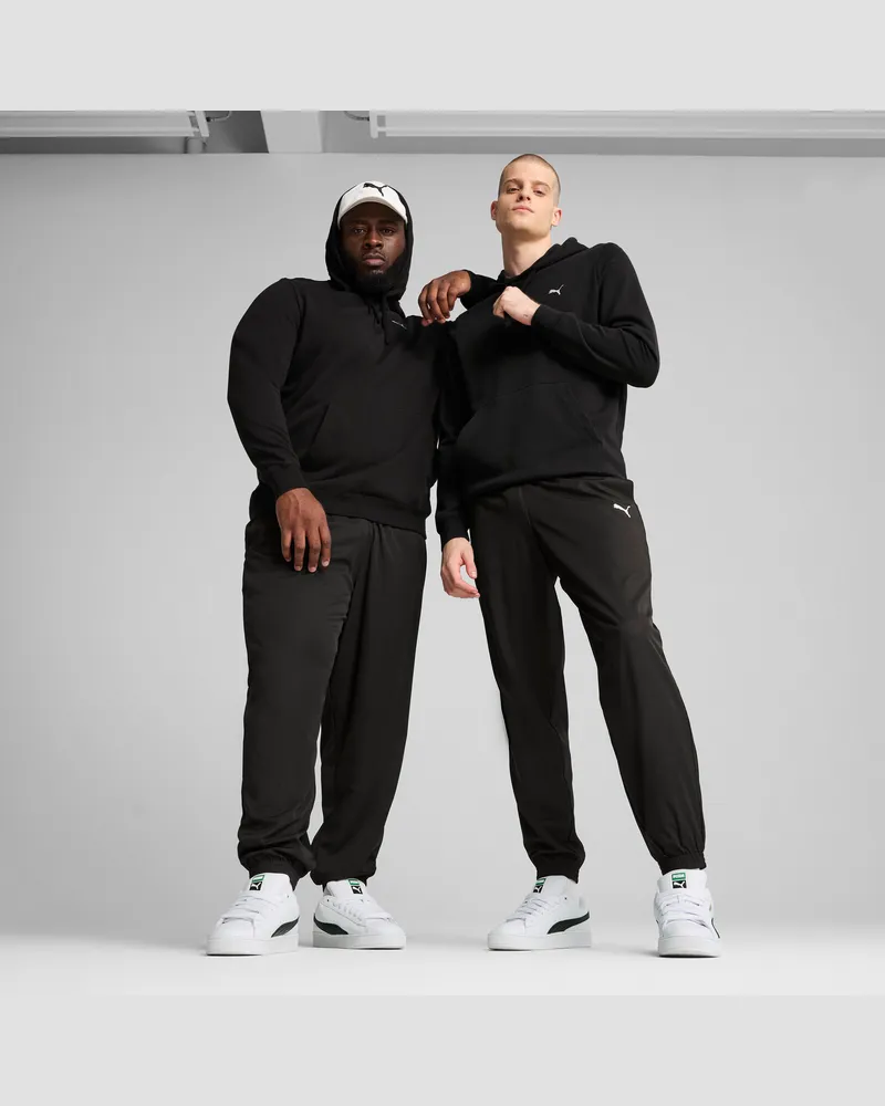 Puma Essentials Gewebte Hose Herren, Kleidung, Schwarz Schwarz