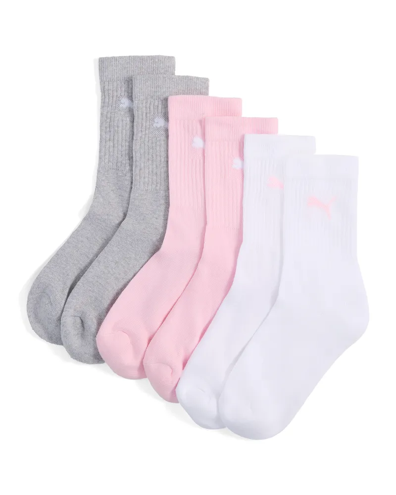 Puma Sportsocken Kinder (3er-Pack), Accessoires, Rosa Rosa
