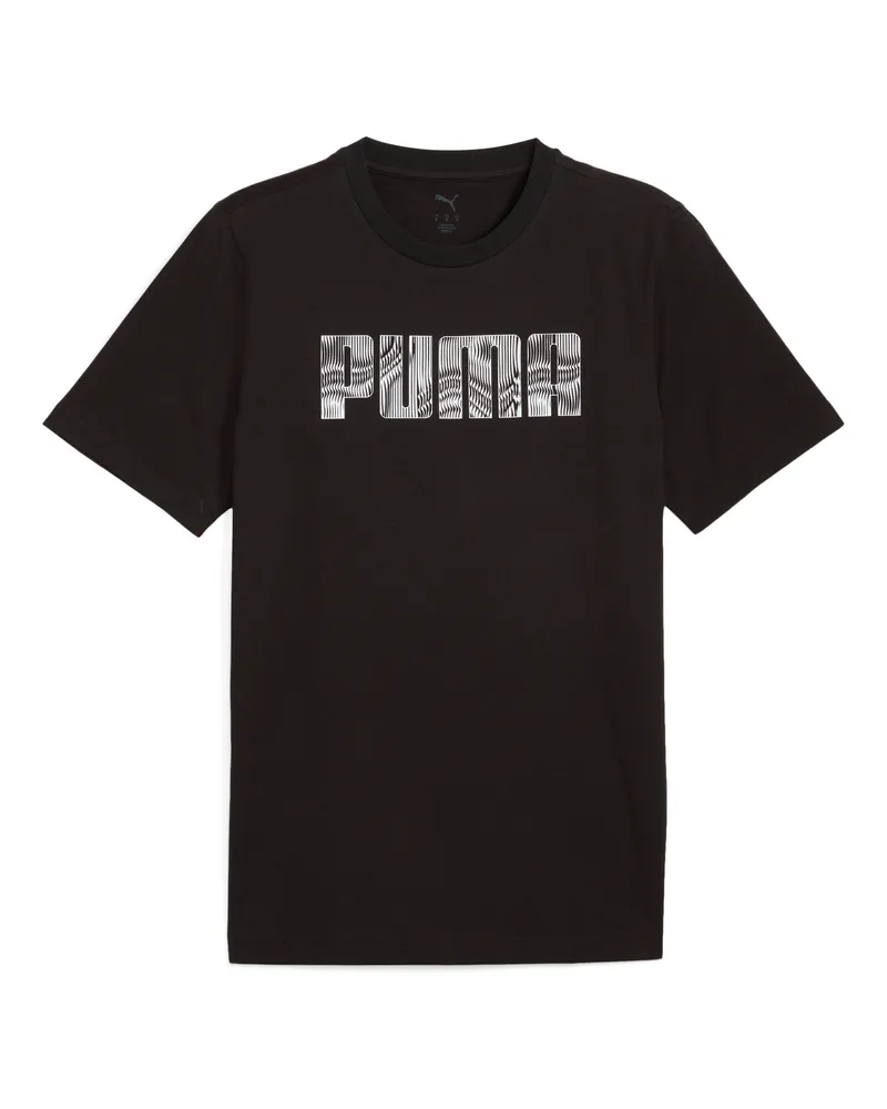 Puma MASS MERCHANTS T-Shirt Herren, Kleidung, Schwarz Schwarz