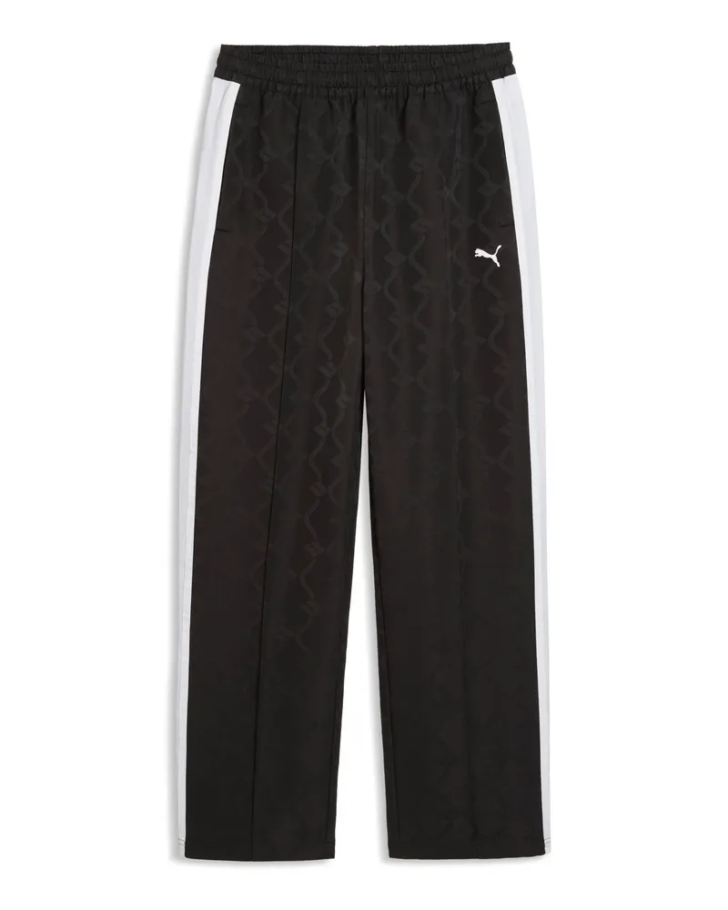 Puma T7 Trainingshose Damen, Kleidung, Schwarz Schwarz