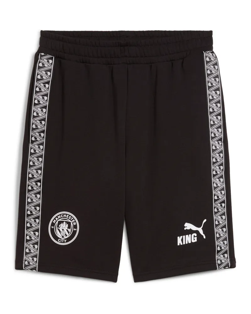 Puma Manchester City KING Sweat-Shorts Herren, Accessoires, Schwarz Schwarz