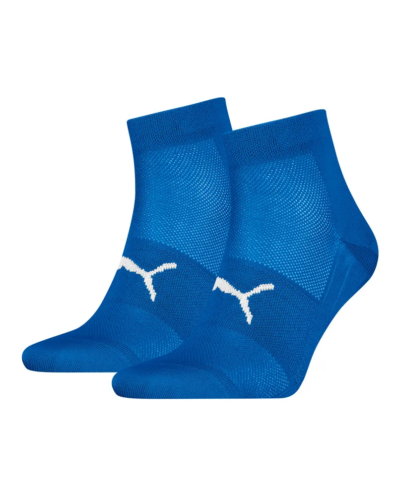 Puma Sportsocken (2er-Pack) Unisex, Accessoires, Blau Blau