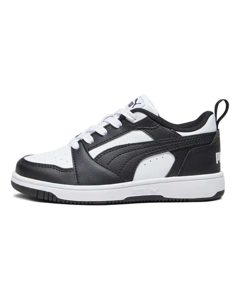 Puma Rebound V6 Lo Sneakers Kinder, Schuhe, WeiÃŸ Weiãÿ