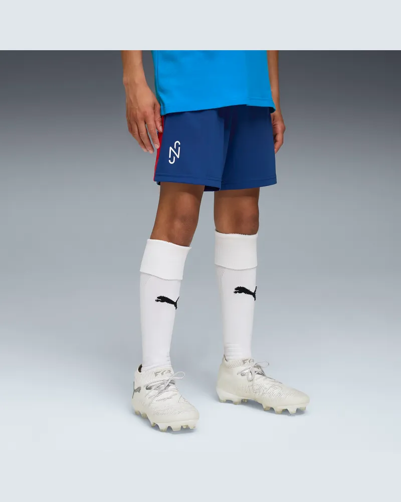 Puma Neymar Jr Playmaker Fußball-Trainingsshorts Teenager, Kleidung, Blau Blau