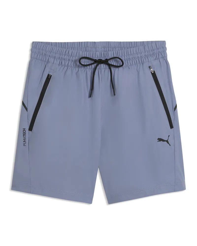 Puma TECH Relaxed Shorts Herren, Accessoires, Grau Grau