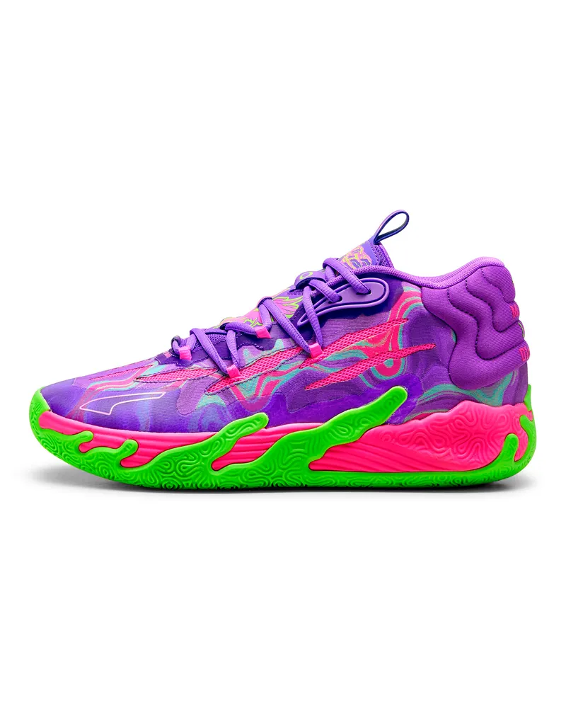 Puma MB.03 Toxic Basketballschuhe, Schuhe, Lila Lila