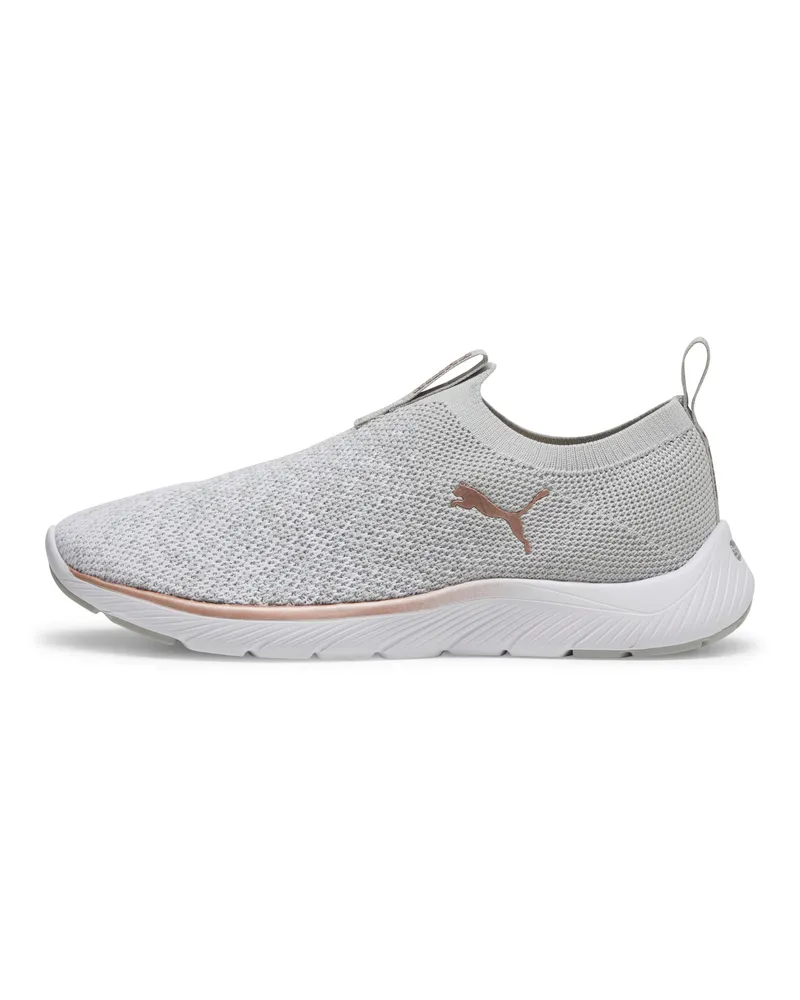 Puma Softride Premier Slip-On Strick-Laufschuhe Damen, Schuhe, Grau Grau