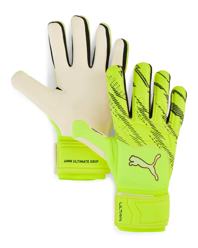 Puma ULTRA Pro Torwarthandschuhe, Accessoires, Gelb Gelb