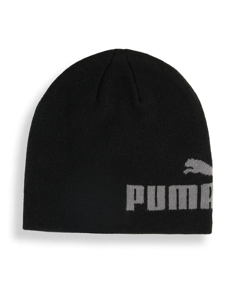 Puma Essentials Beanie ohne Umschlag, Accessoires, Schwarz Schwarz