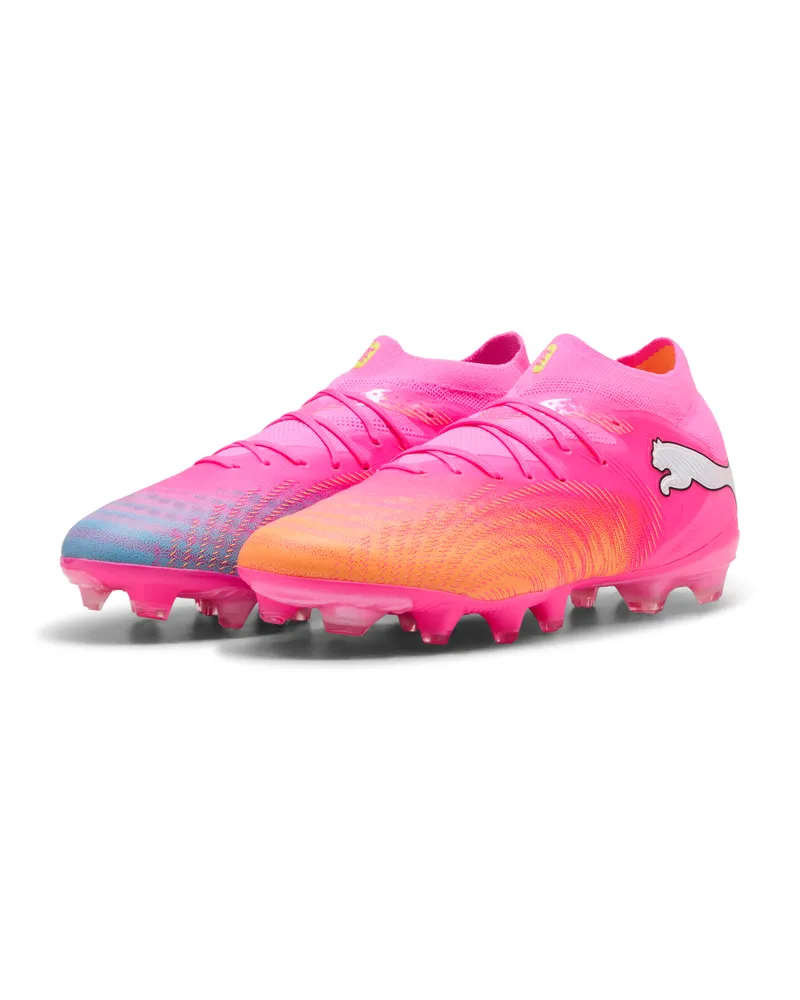 Puma FUTURE 9 PRO FG/AG Fußballschuhe Damen, Schuhe, Rosa Rosa