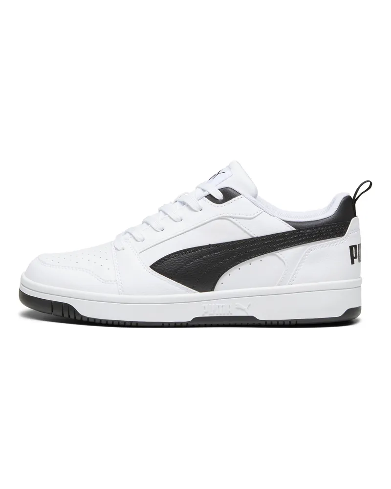Puma Rebound V6 Low Sneakers, Schuhe, Weiß Weiß