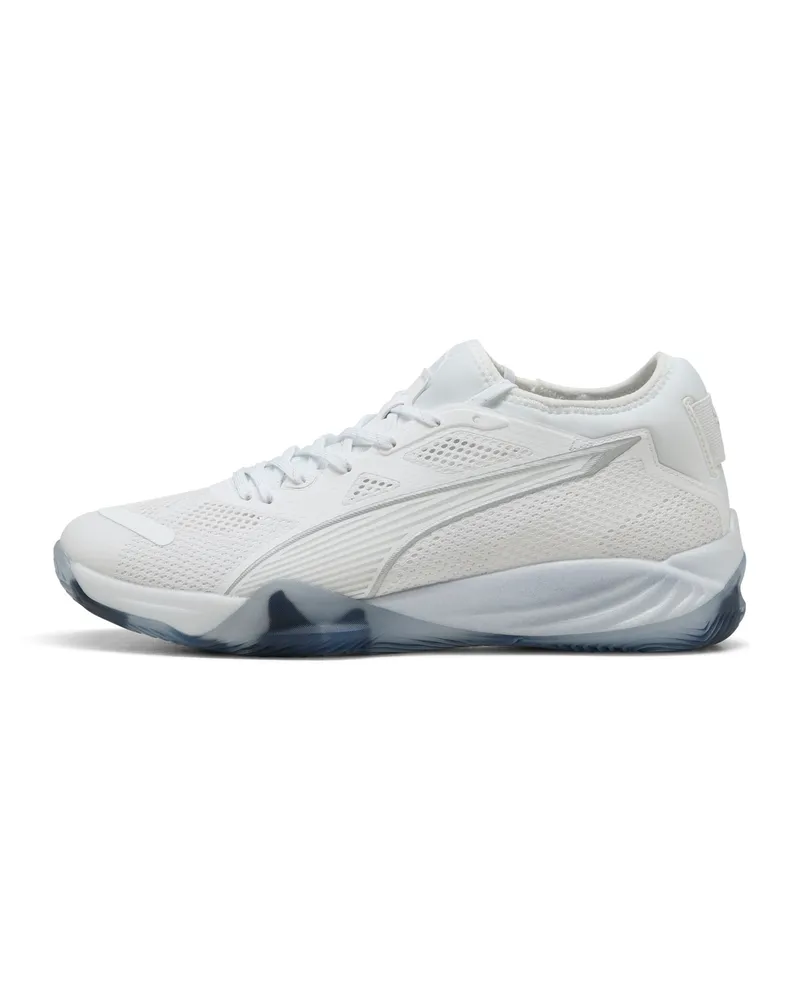Puma Eliminate NITROâ„¢ SQD 4 Handballschuhe Unisex, Schuhe, WeiÃŸ Weiãÿ
