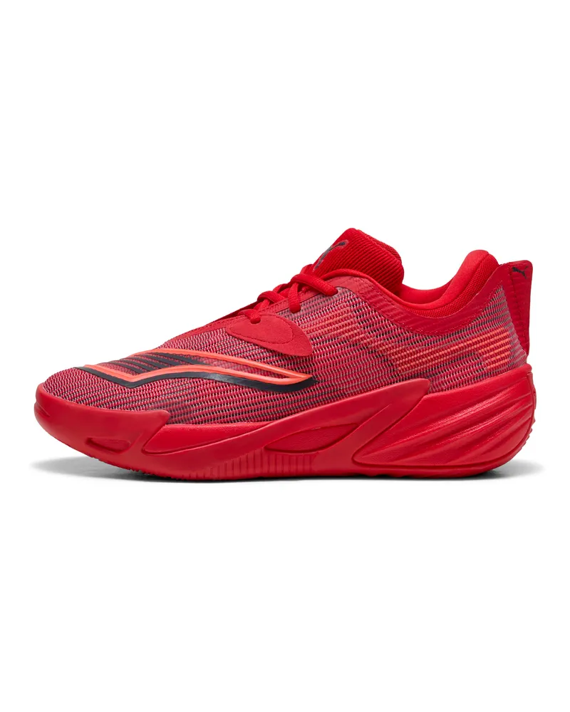 Puma All-Pro NITRO™ 2 Basketballschuhe Unisex, Schuhe, Rot Rot