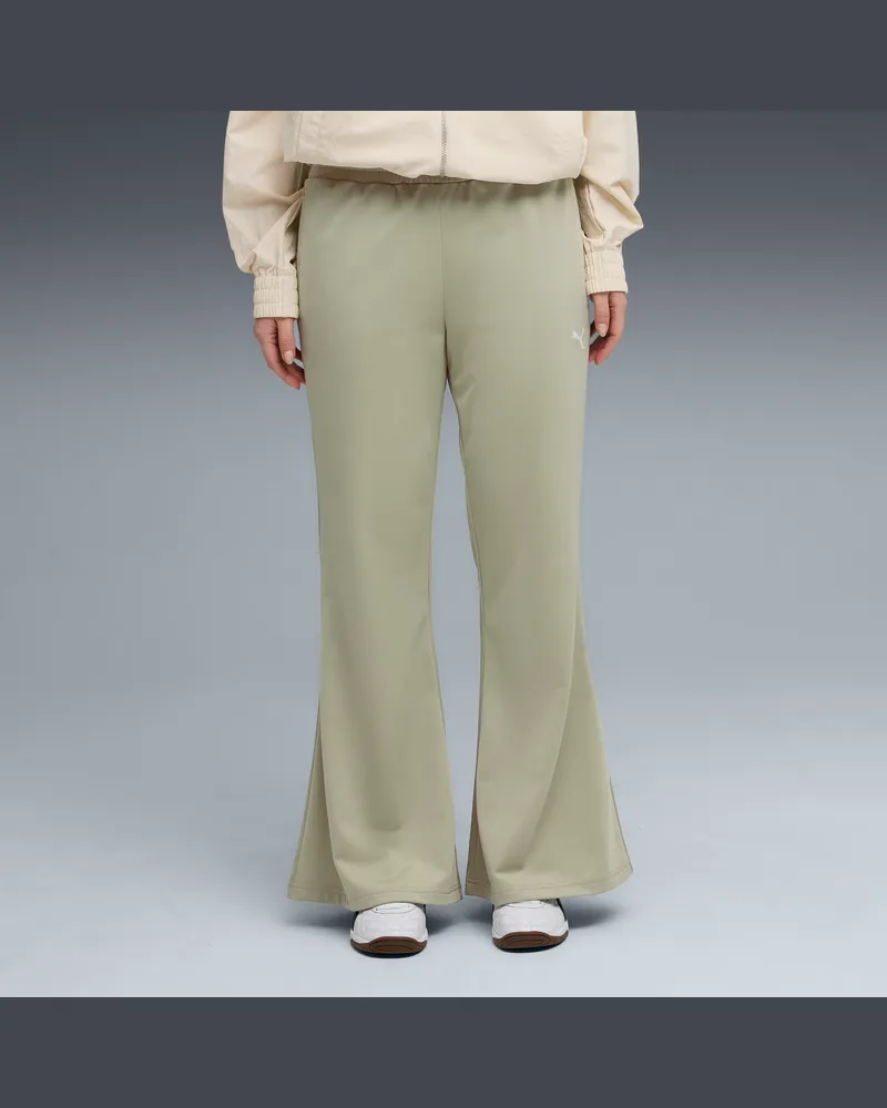 Puma Wardrobe Essentials Schlaghose Damen, Kleidung, Grün Grün