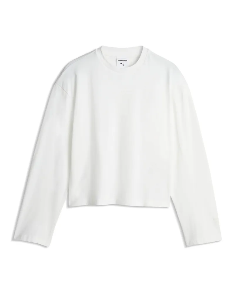 Puma x JIL SANDER Langarmshirt Damen, Kleidung, Weiß Weiß