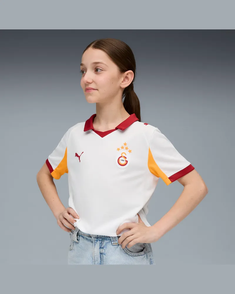Puma Galatasaray SK 25/26 Auswärtstrikot Teenager, Kleidung, Weiß Weiß