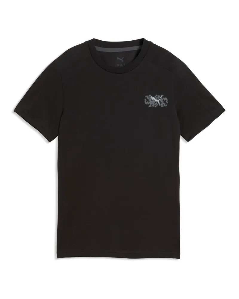 Puma Active Sports Graphic T-Shirt für Jugendliche, Accessoires, Schwarz Schwarz