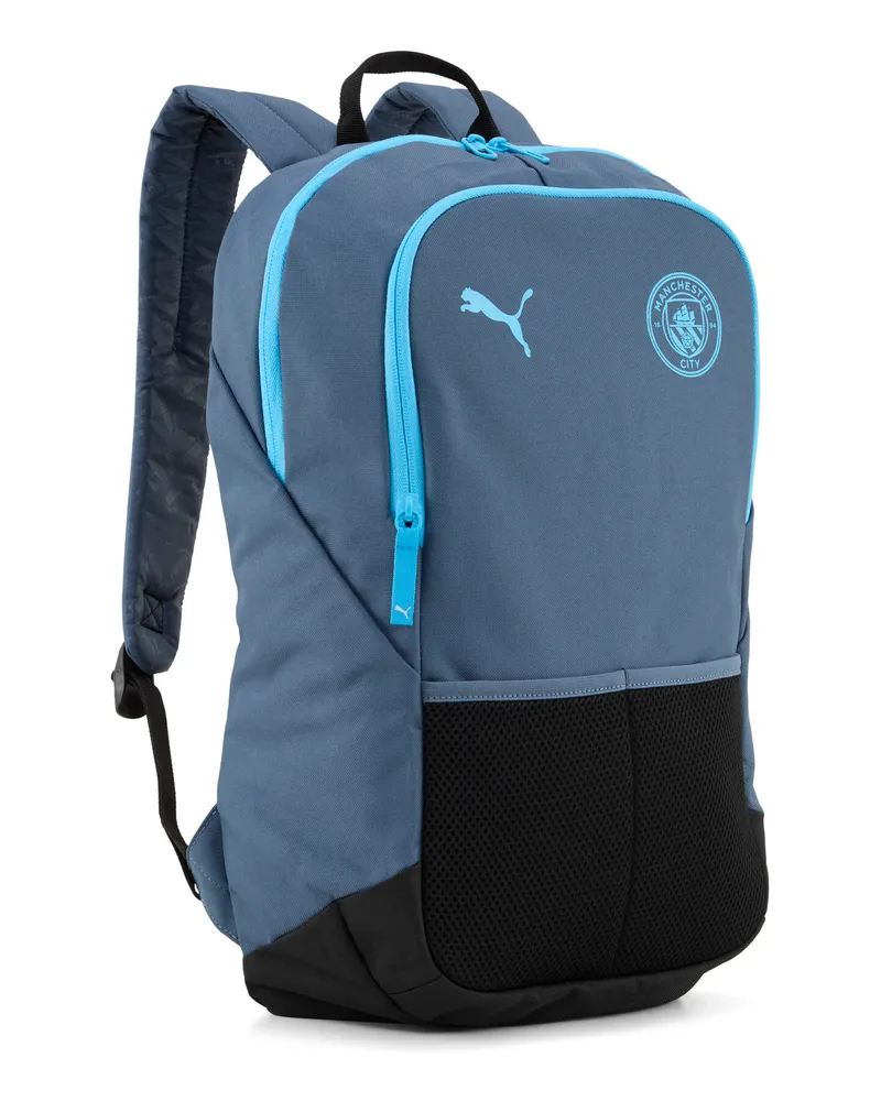 Puma Manchester City Rucksack (24 l), Accessoires, Grau Grau