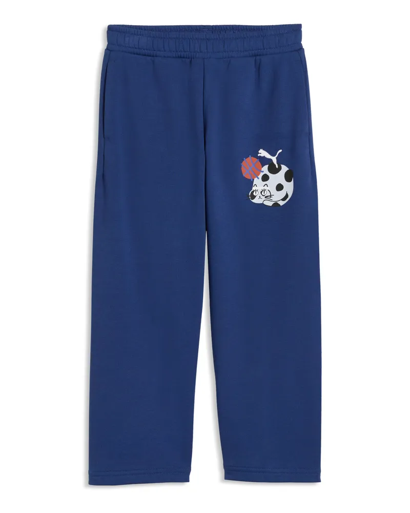 Puma Sporty Cats Relaxed Jogginghose Kinder, Accessoires, Blau Blau