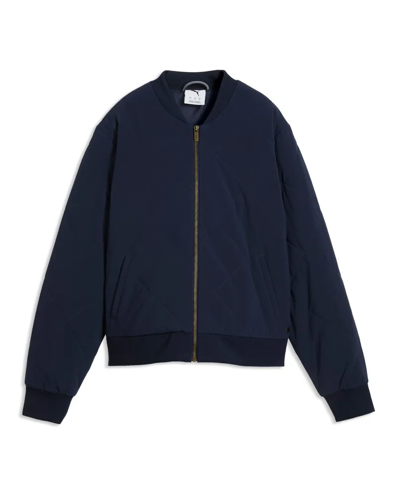 Puma Wattierte Golf-Steppjacke Damen, Accessoires, Blau Blau