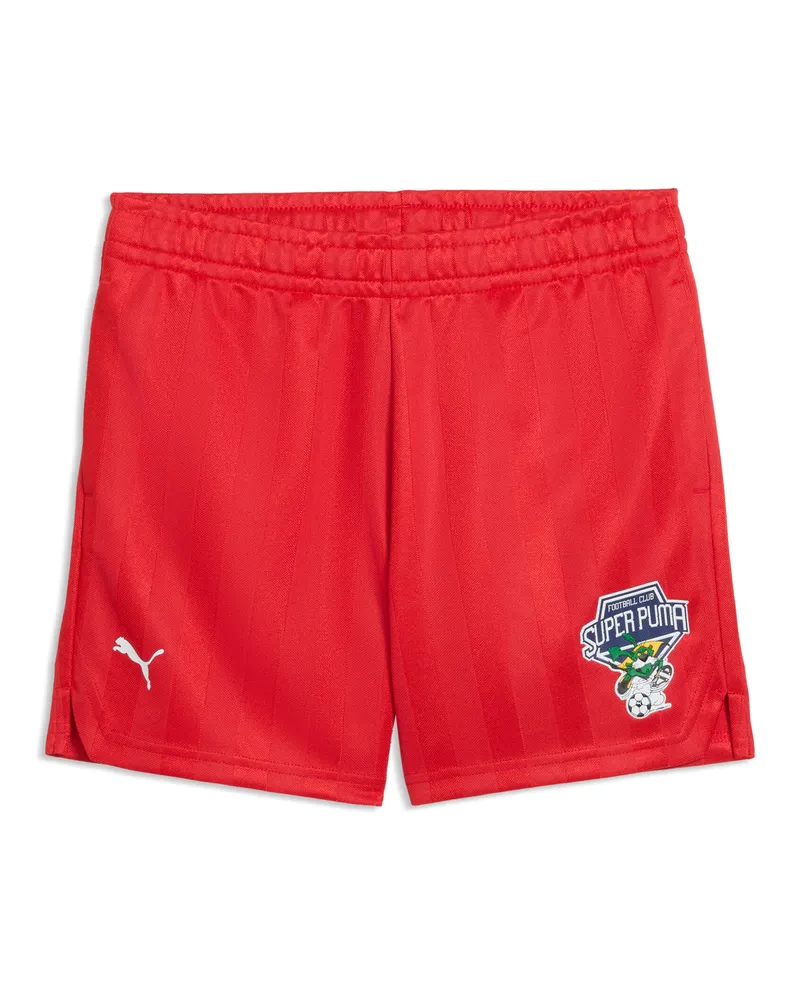 Puma Super  Shorts Teenager, Accessoires, Rot Rot