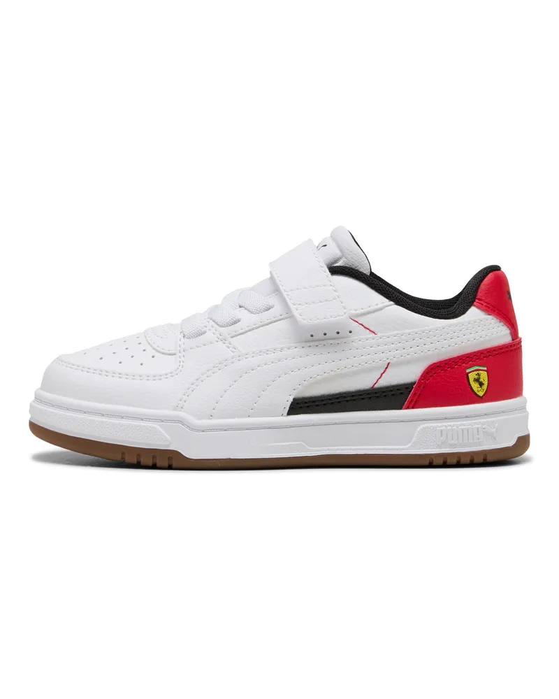 Puma Scuderia Ferrari Caven III Sneakers Kinder, Schuhe, Weiß Weiß