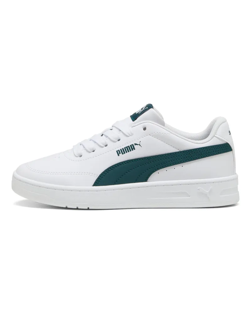 Puma Court Classic Clean Sneakers Teenager, Schuhe, WeiÃŸ Weiãÿ
