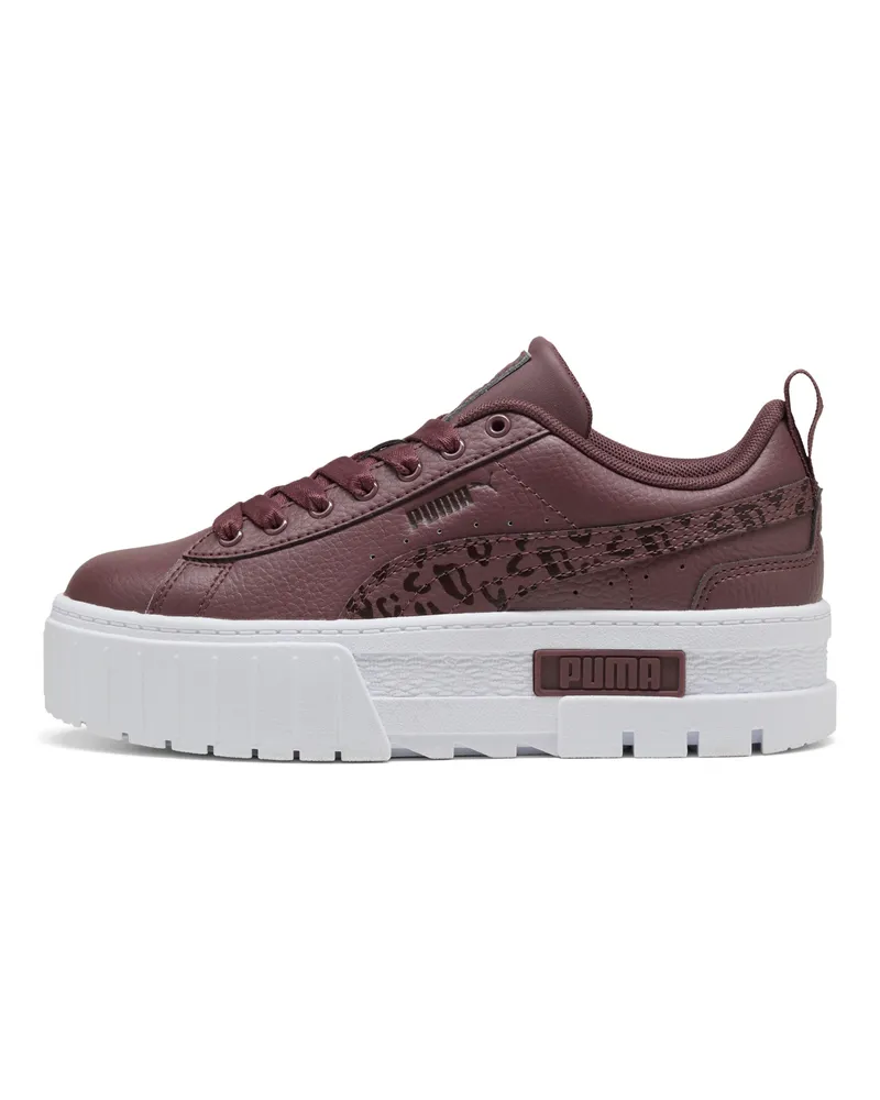 Puma Mayze Wild Jugend Sneakers, Schuhe, Braun Braun