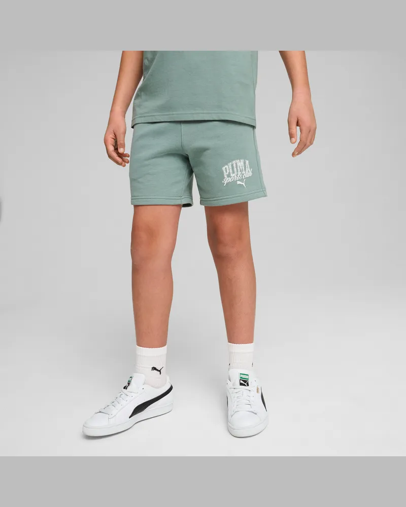 Puma Class Shorts Teenager, Kleidung, Grün Grün