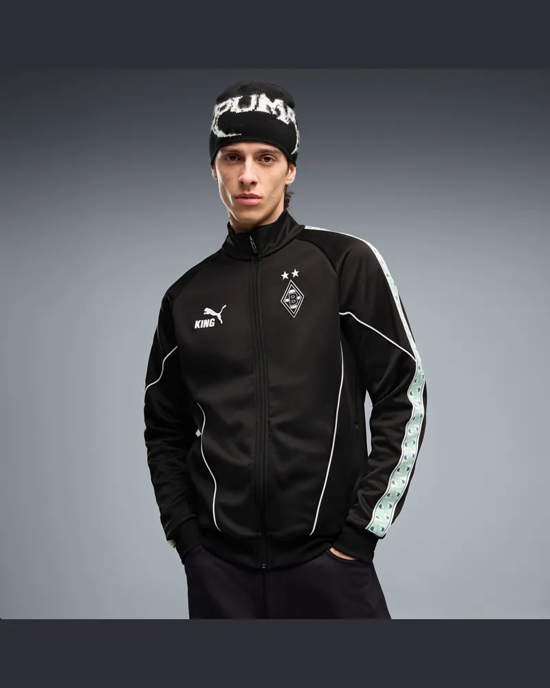 Puma Borussia Mönchengladbach KING Anthem Jacke Herren, Kleidung, Schwarz Schwarz