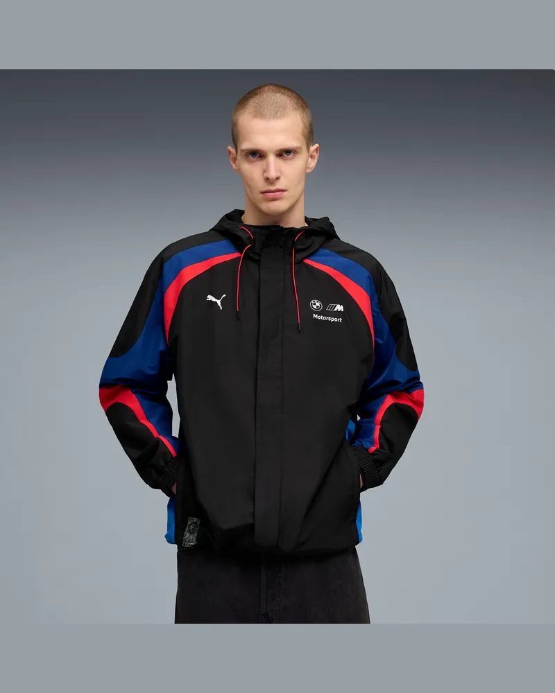 Puma BMW M MOTORSPORT Lifestyle Jacke Herren, Kleidung, Schwarz Schwarz
