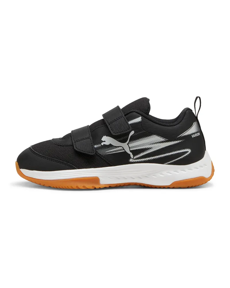Puma Varion II Hallensportschuhe Teenager, Schuhe, Schwarz Schwarz