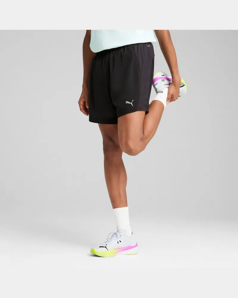 Puma VELOCITY 5" Laufshorts Herren, Kleidung, Schwarz Schwarz