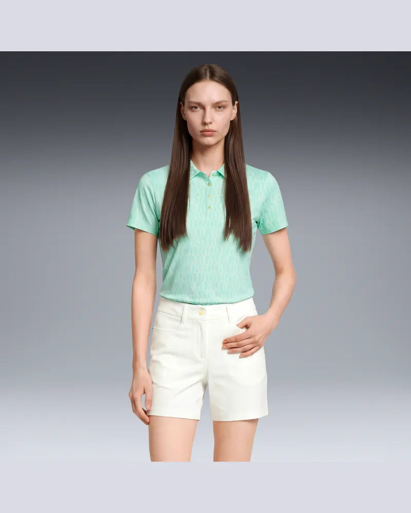 Puma CLOUDSPUN Wavey Polo Damen, Kleidung, Grün Grün